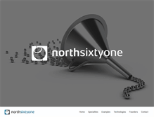 Tablet Screenshot of northsixtyone.com